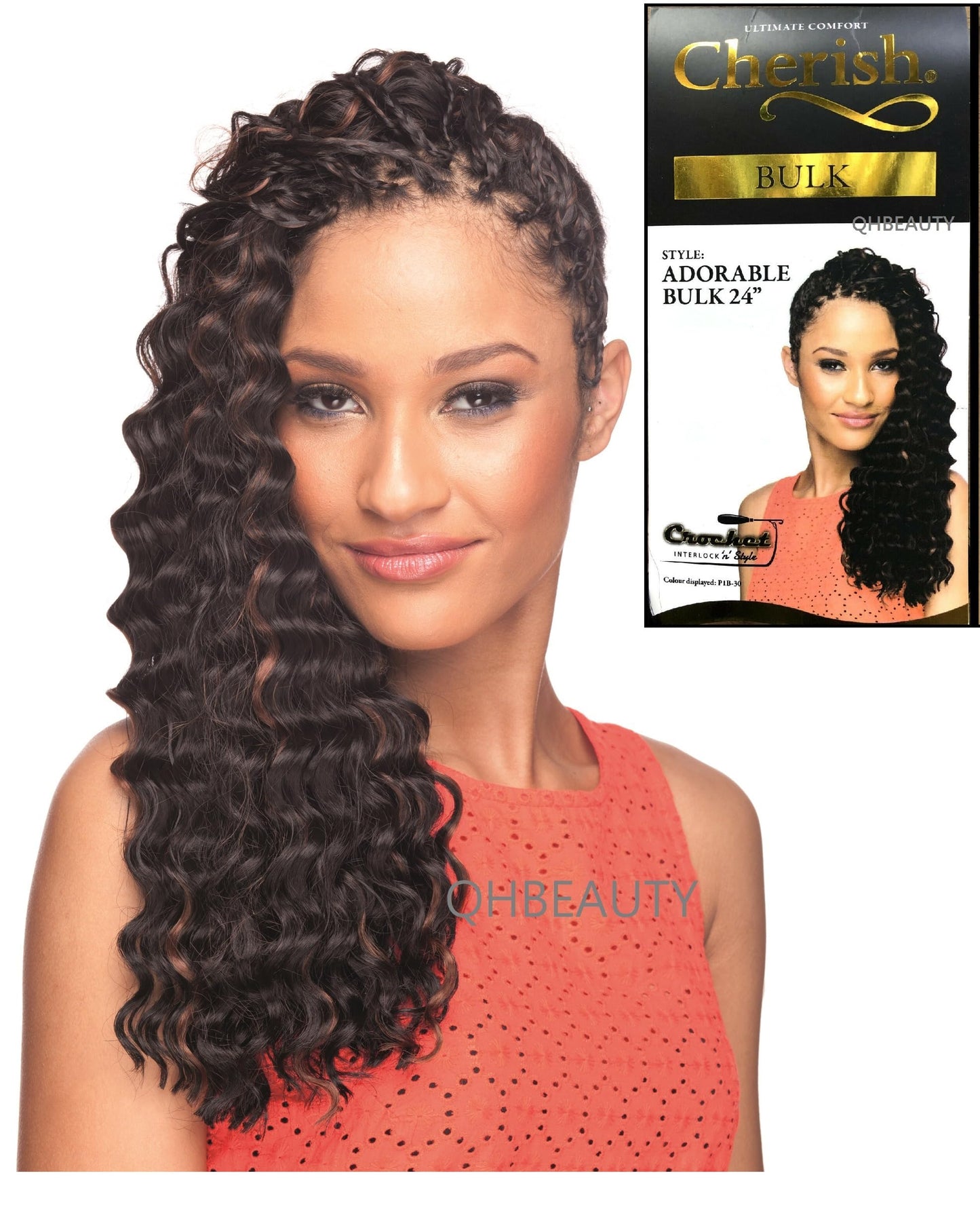 Cherish Deep Twist Bulk / PRONTO BULK or ADORABLE BULK 22'' Synthetic Hair Braids