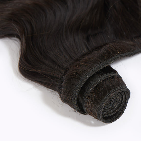 STRAIGHT NATURAL HUMAN HAIR WEAVE BUNDLE