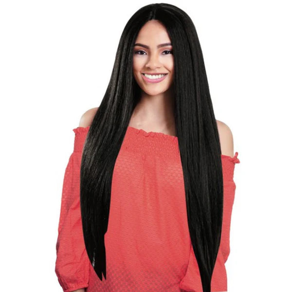 Obsession Human Hair Mix Fusion Lace Front Wig - Ayleen