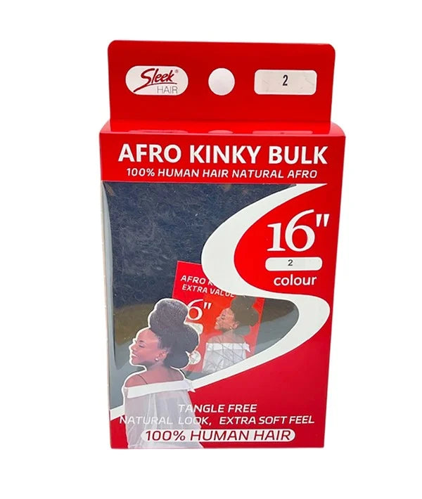 Sleek Afro Kinky Bulk col 1B 16"