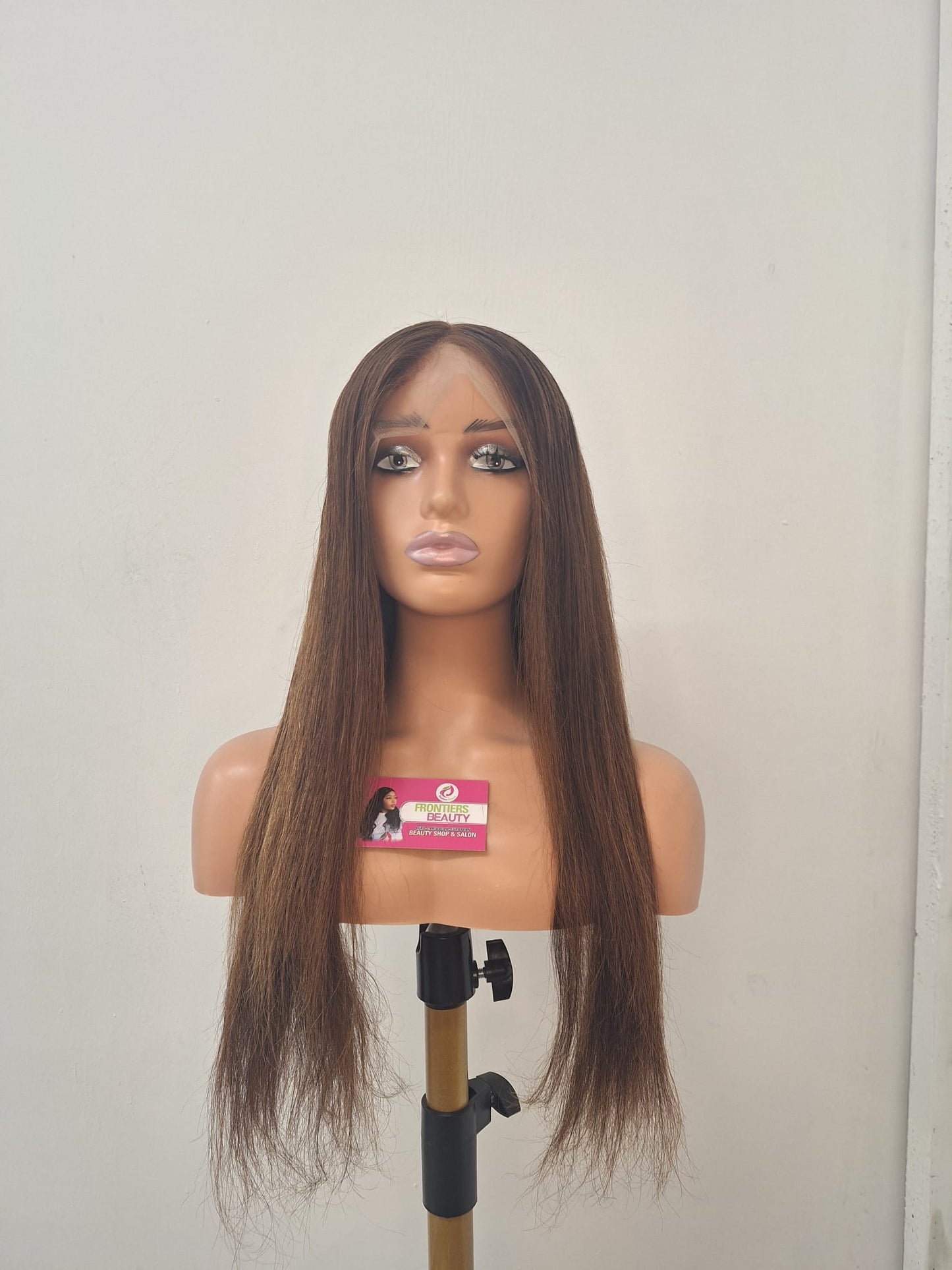 Frontiers 100% H/H Wig- Brown 24-26"