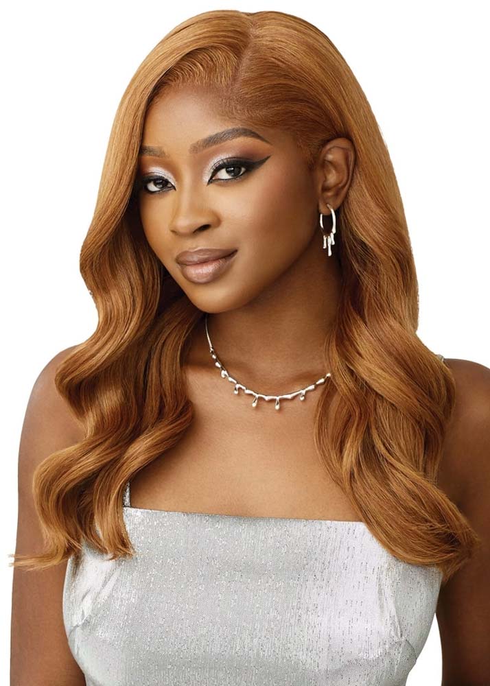Outre Melted Hairline Swirlista Transparent HD Lace Front Premium Synthetic Wig
