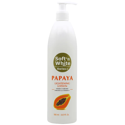 Soft N White Papaya Body Lotion 500ml