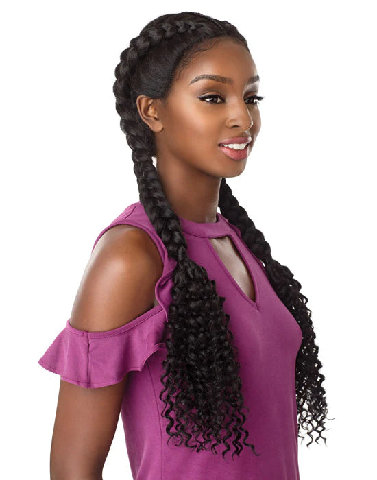 CLOUD 9 BRAIDED LACE WIG - BOHEMIAN DUTCH BRAID CoL 1B