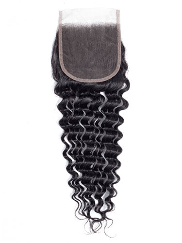 Deep Wave #1B-Natural Black 18 inch Closure