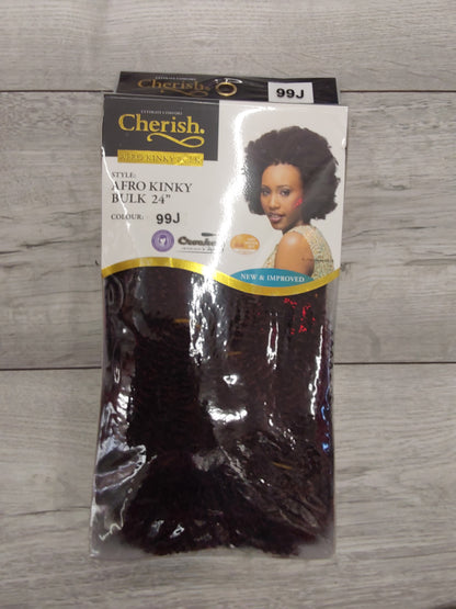 Cherish Bulk - Afro Kinky Bulk 24" Inches Length