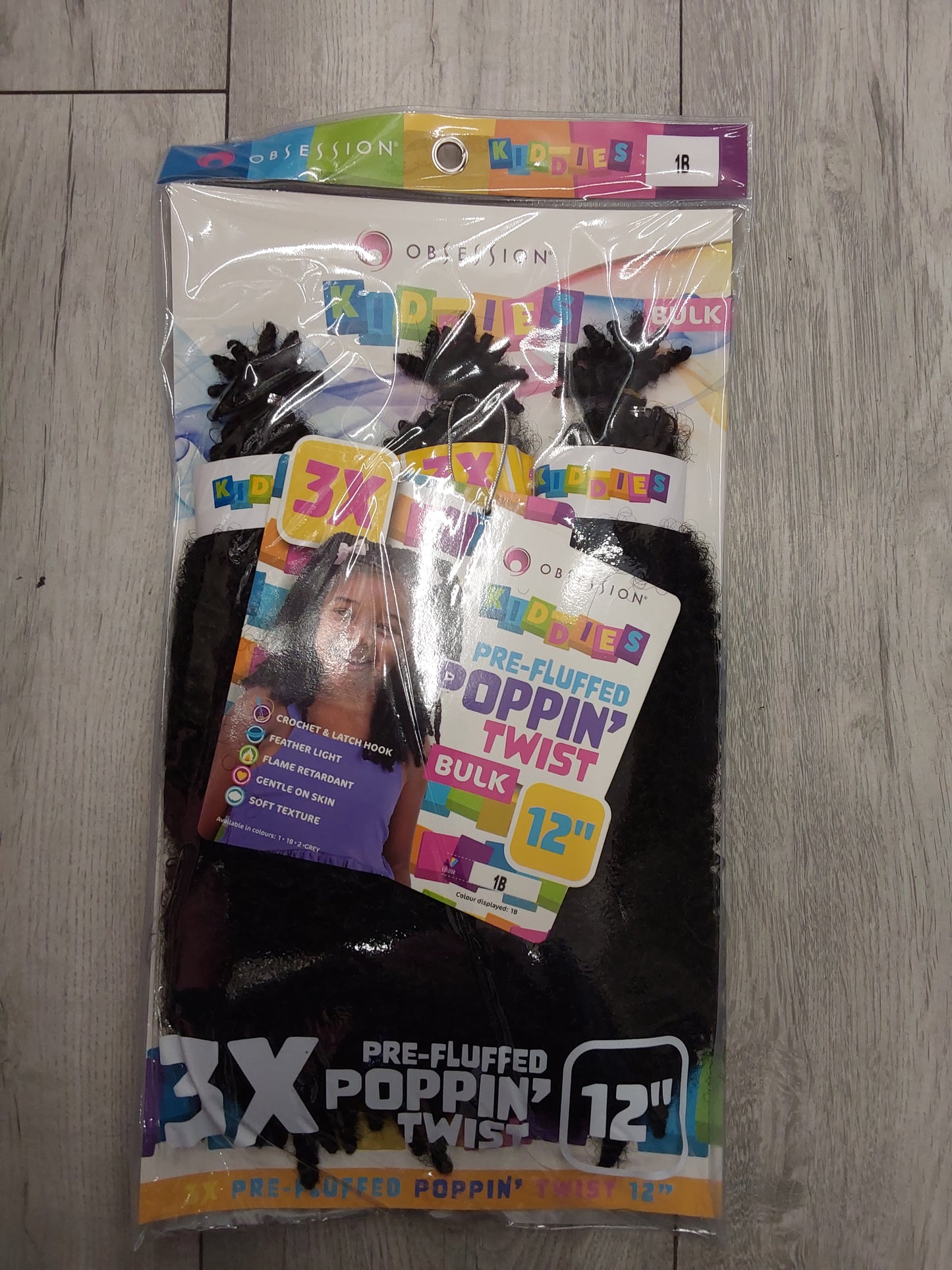 Obsession Kiddies 3x Pre Fluffed Poppin Twist 12''