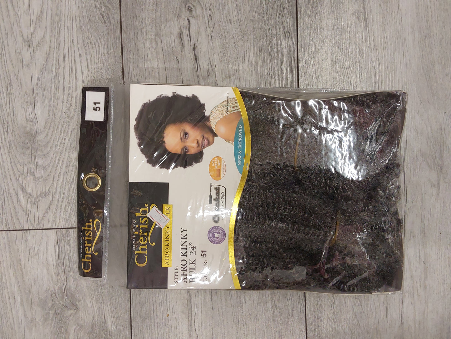 Cherish Bulk - Afro Kinky Bulk 24" Inches Length