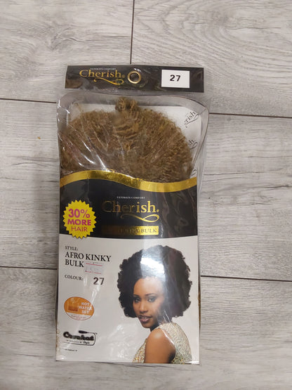 Cherish Bulk - Afro Kinky Bulk 24" Inches Length