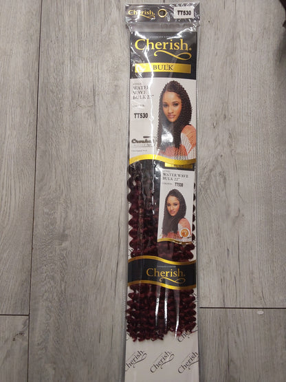 Cherish Water Wave Bulk 22'' Crochet Hair Braids