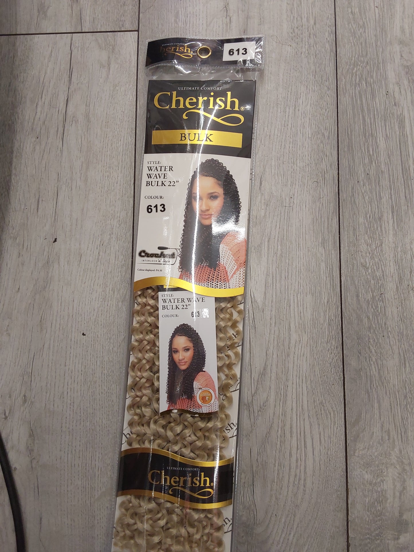 Cherish Water Wave Bulk 22'' Crochet Hair Braids