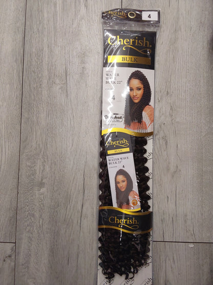 Cherish Water Wave Bulk 22'' Crochet Hair Braids