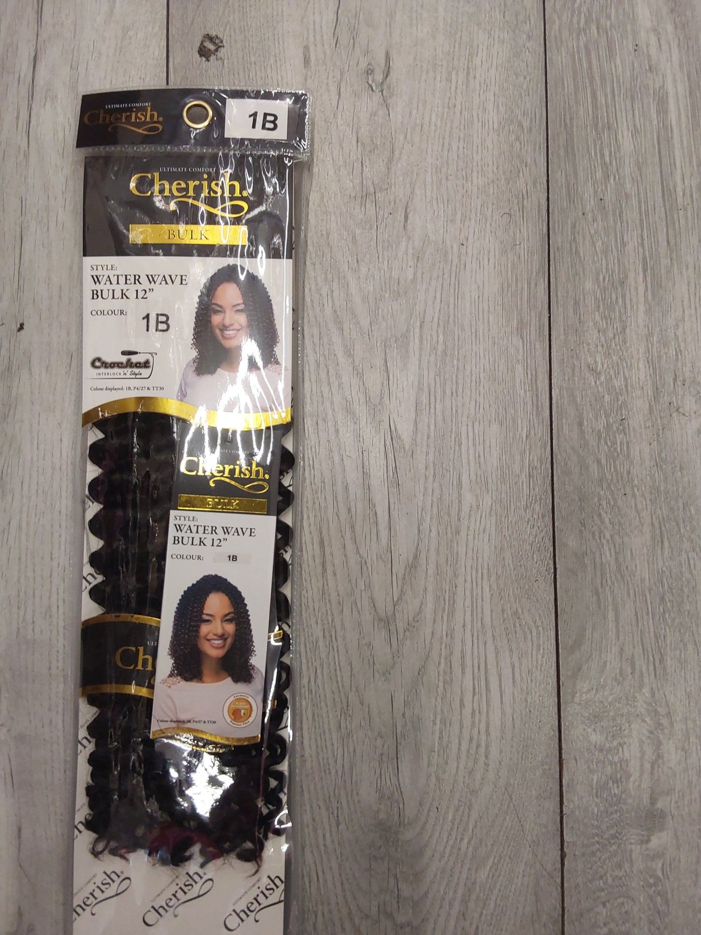 Cherish Water Wave Bulk 12 inch Crochet Braiding Hair