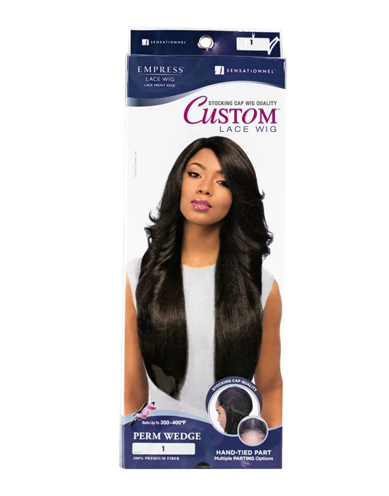 CUSTOM LACE WIG - PERM WEDGE