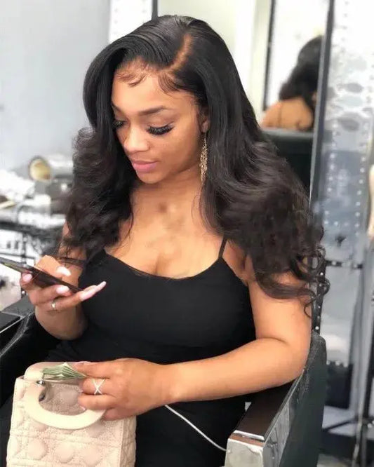 Human Hair Bodywave Brazilian frontal 22”