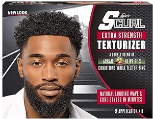 Luster's scurl Texturizer Extra Strength for men 2 applications