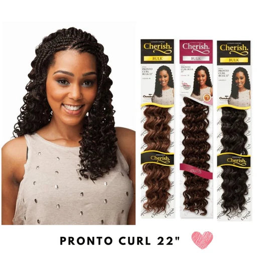Cherish Deep Twist Bulk / PRONTO BULK or ADORABLE BULK 22'' Synthetic Hair Braids