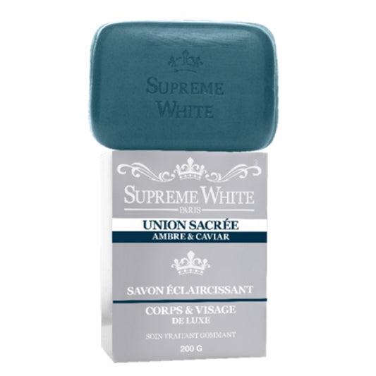 Supreme White Sacred Union Amber & Caviar Toning Soap Face & Body