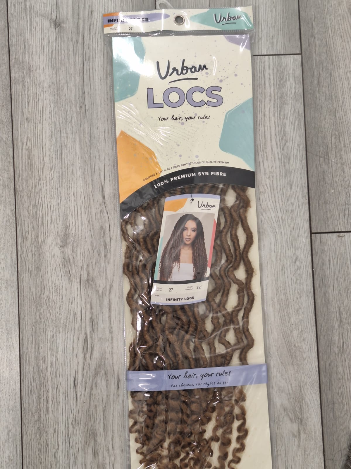 Urban Infinity Locs Crochet Hair 22"