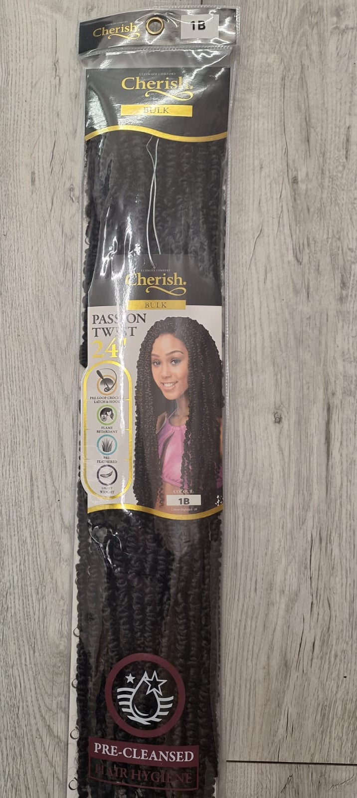 CHERISH PASSION TWIST CROCHET BRAID 24"