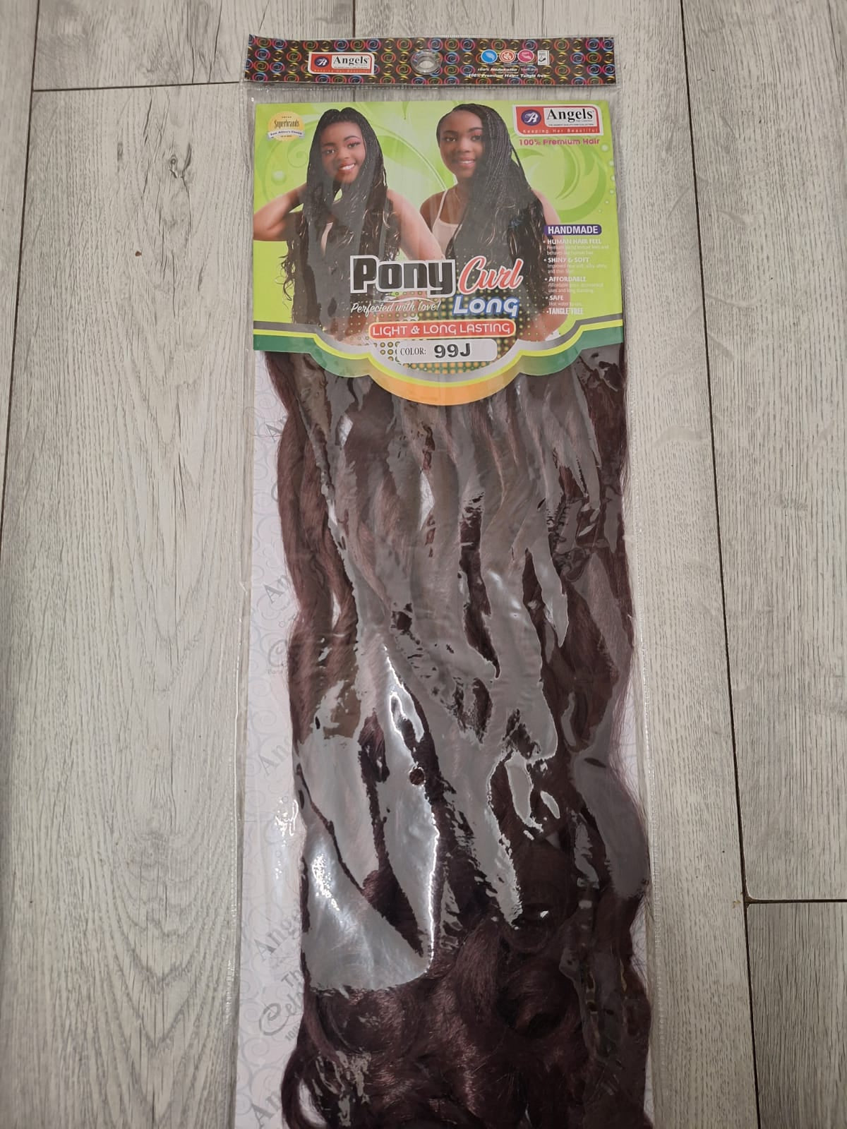 Angels Hair Collection Pony Curl Long 100% Premium Hair