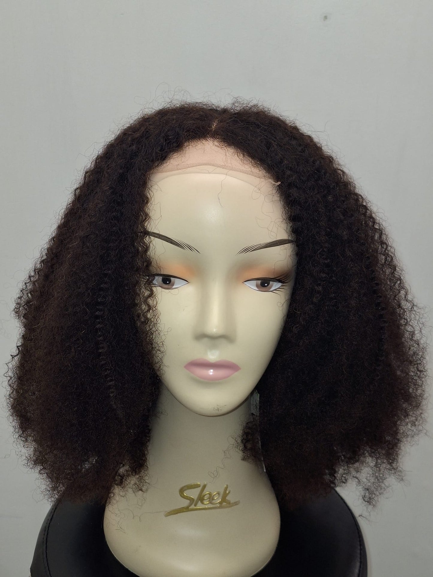 FRONTIERS KINKY CURL 14" FRONTAL WIG