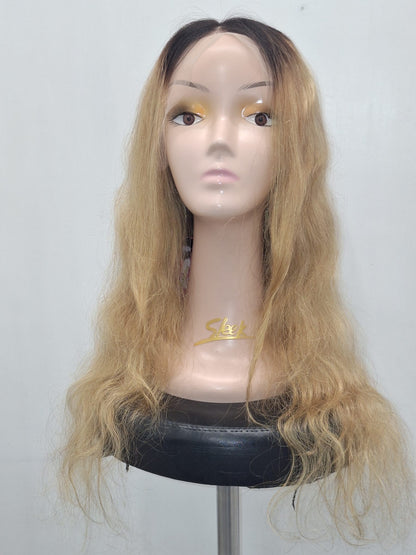 FRONTIERS CLOSURE WIG BODYWAVE OMBRE 24"