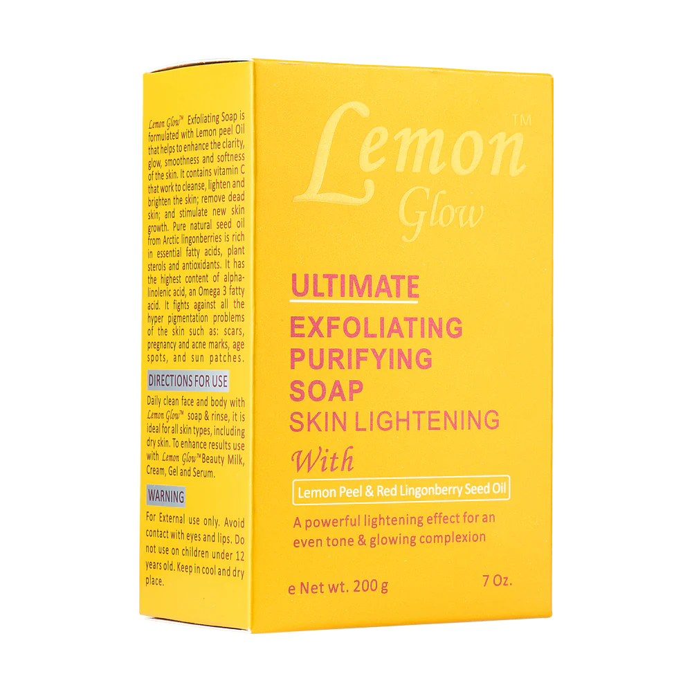 Lemon Glow Ultimate Exfoliating Purifying Soap