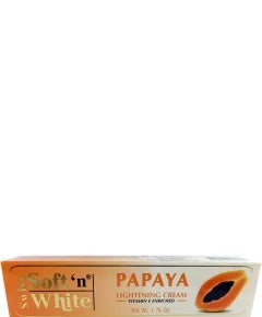 SWISS SOFT N WHITE PAPAYA LIGHTENING CREAM