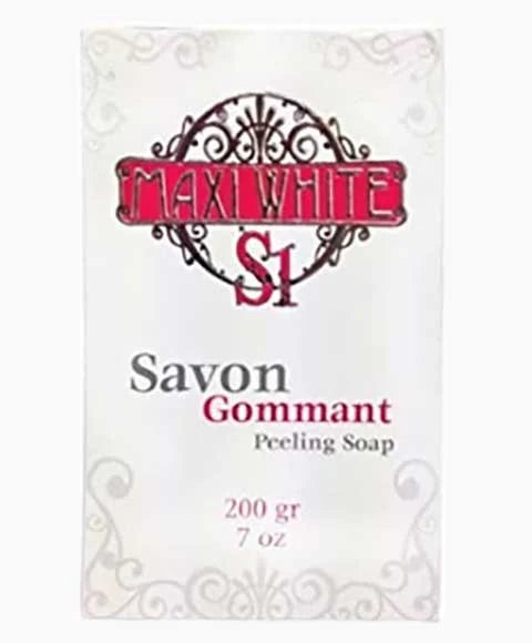 MAXI WHITE S1 SAVON GOMMANT PEELING SOAP