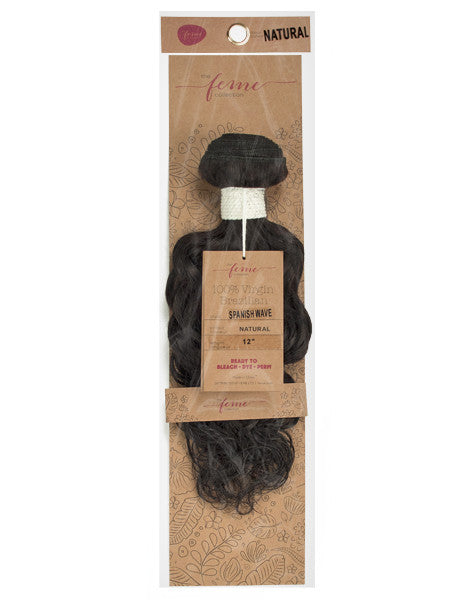 FEME 100% VIRGIN BRAZILIAN - SPANISH WAVE BUNDLE 16"