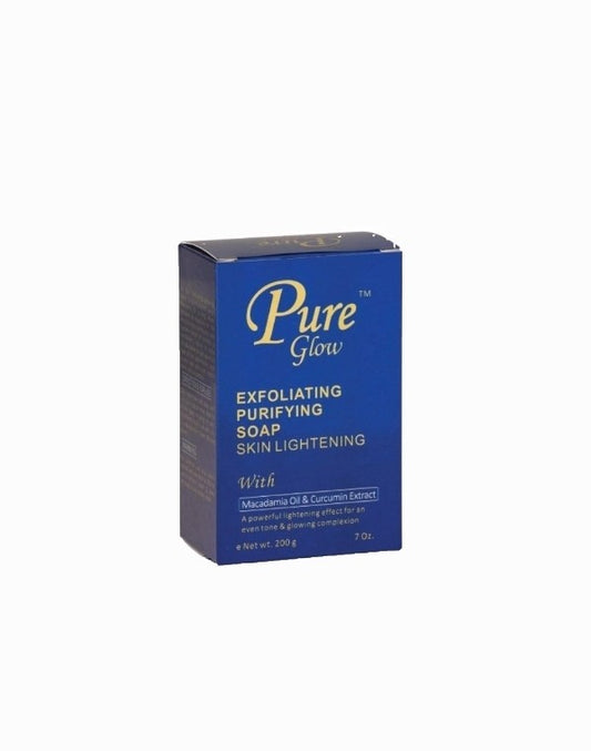 Pure Glow Exfoliating Purifying Skin Lightening Soap