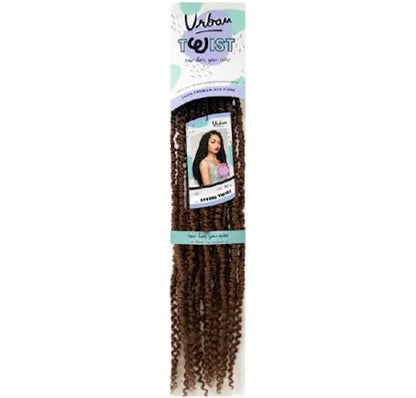 Urban Spring Twist Hair for Braiding & Crochet 16"