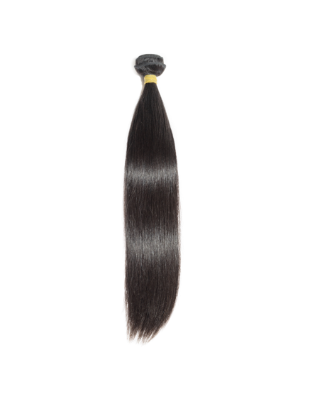 Natural Straight Bundle Double Drawn 16"