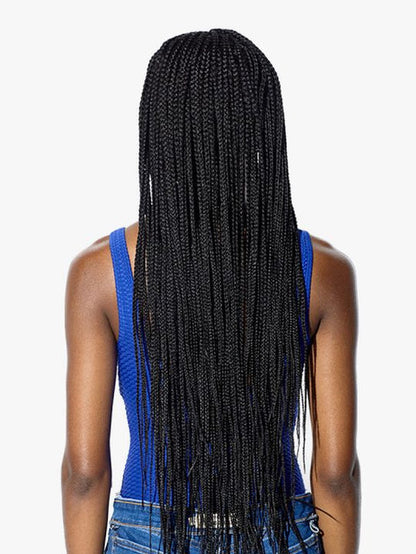 CLOUD 9 RUWA SWISS LACE PARTING 4X4 BOX BRAID 36" WIG