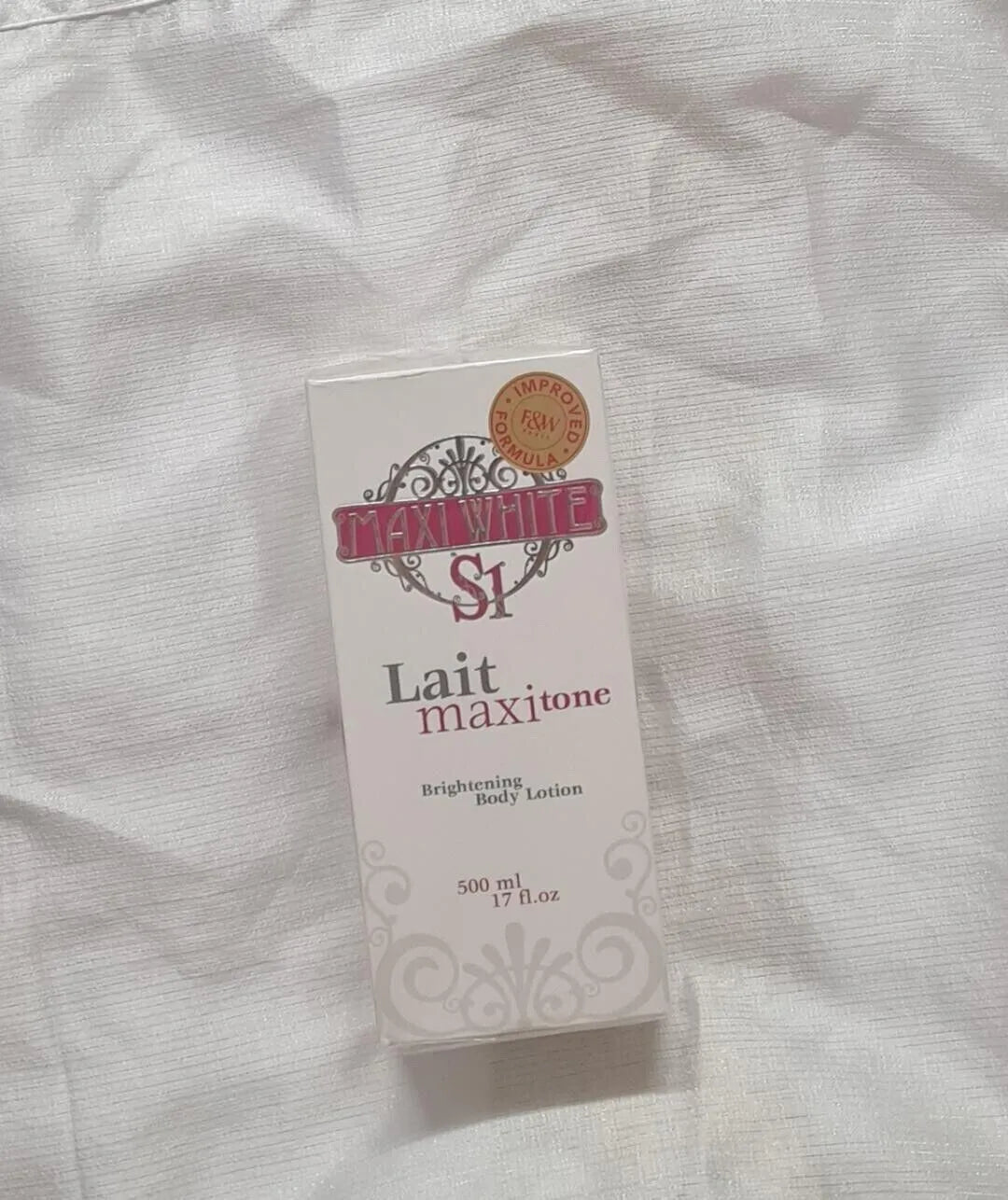 Maxi White S1 Brightening Body Lotion 500ml/17oz