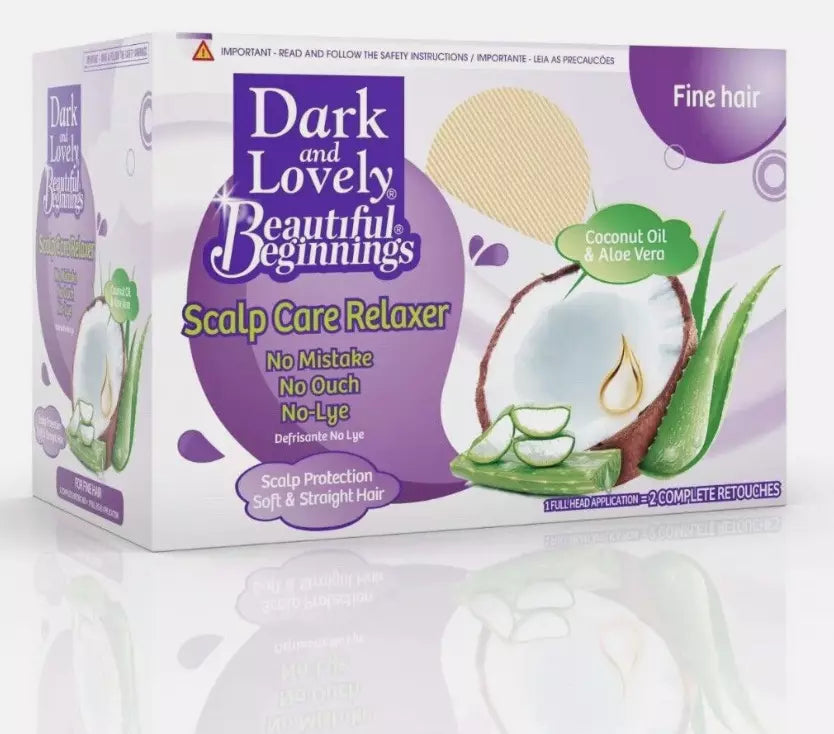 Dark and Lovely Beautiful Beginnings Scalp Care Relaxer - Coarse