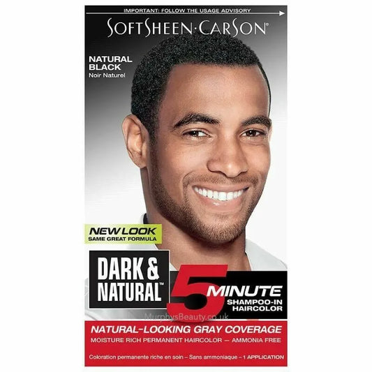 SoftSheen-Carson | Dark & Natural | 5 Minute Shampoo (Natural Black) (1 Applicat