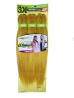 Sleek Freedom Waterfall Pre Stretched Ultra Jumbo Braid 3 Bundle Pack 48 inches