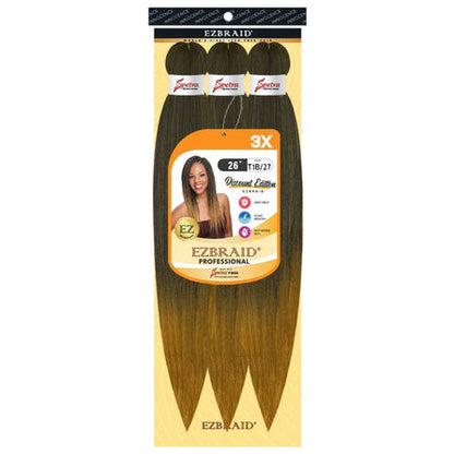 Spetra EZ Braid 26"- 3X Pack Pre-Stretched Braiding Hair Solution